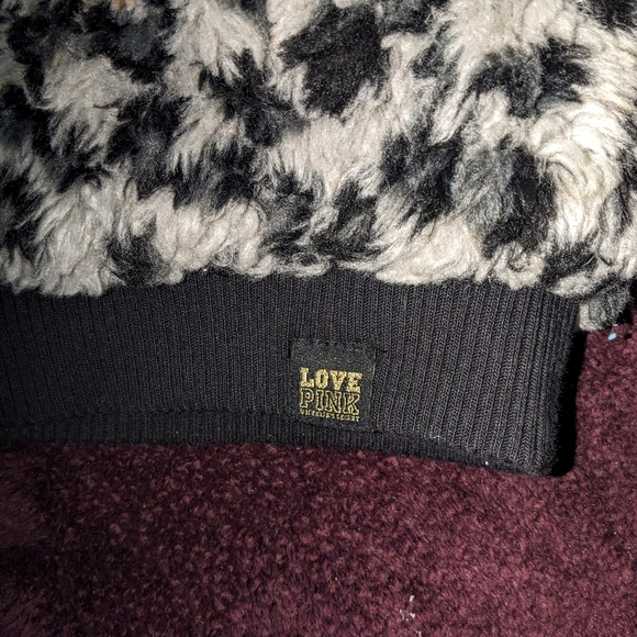 Victoria Secret Ultimate Edition PINK Cheetah Fur Print Coat - Picture 4 of 5